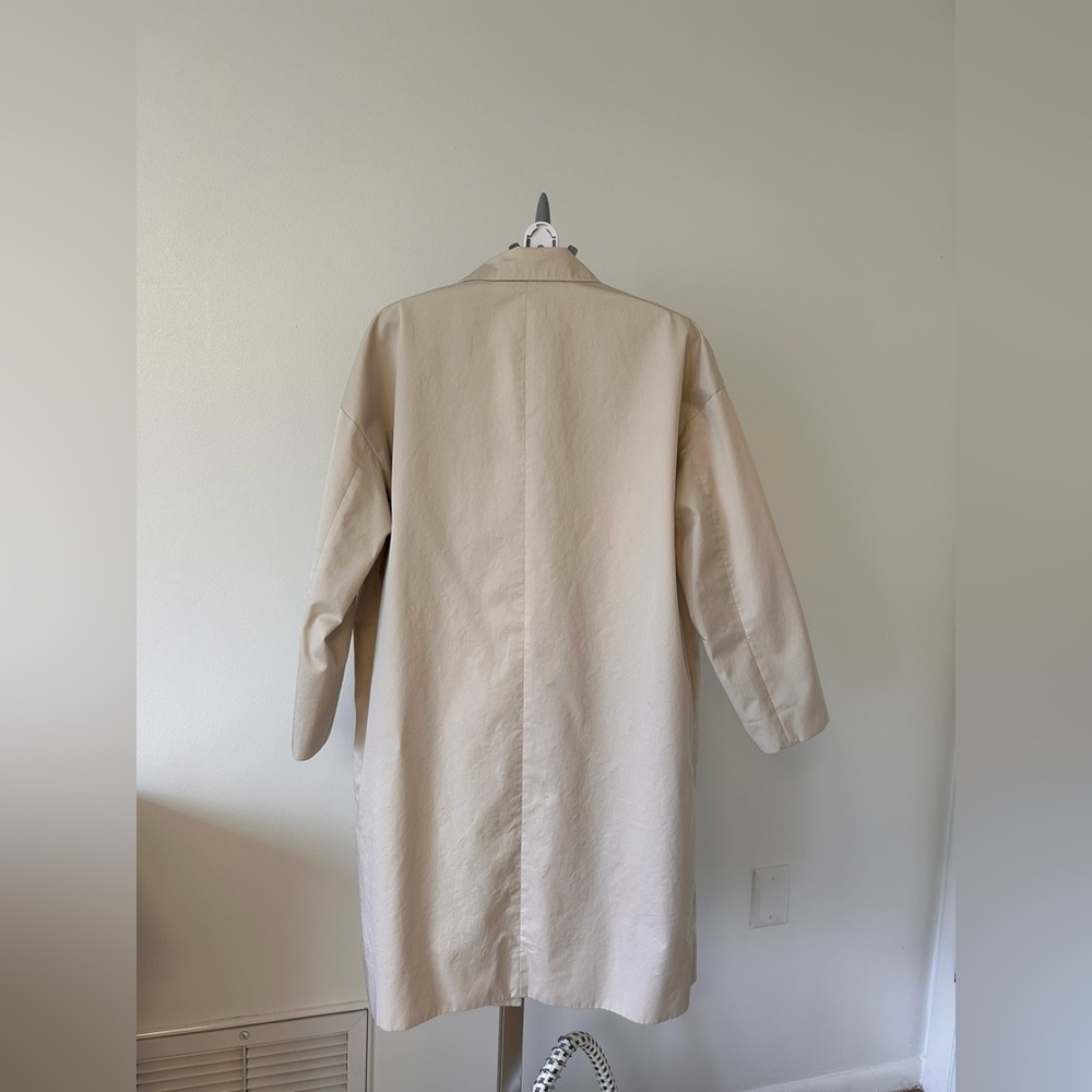 COS Oversized Trench Coat - Picture 3 of 6